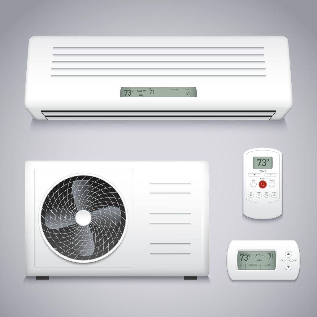 Install split air conditioner