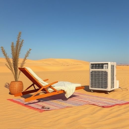 المكيف الصحراوي باستهلاك طاقة منخفض